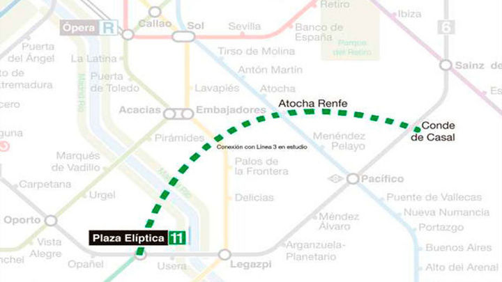 Proyeto de ampliación de la linea 11 de Metro / Telemadrid