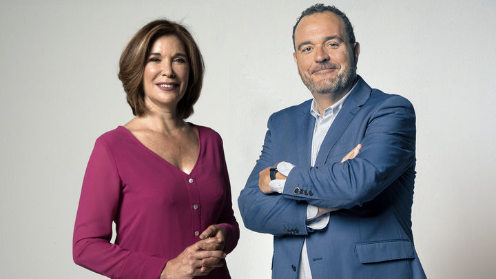 Ely del Valle y Juan Pablo Colmenarejo. / Telemadrid