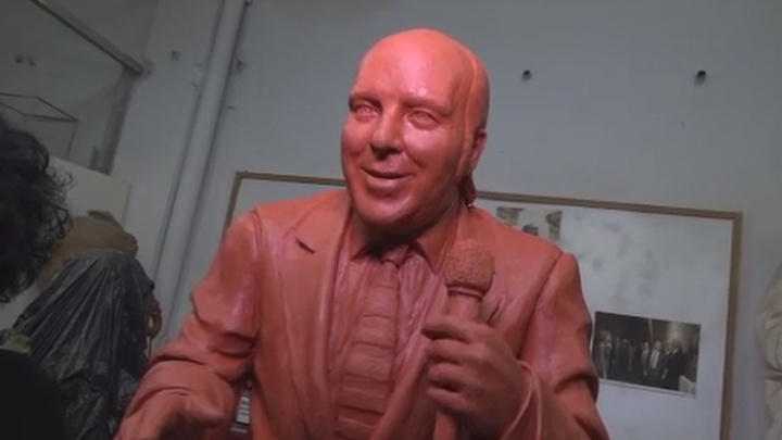 Escultura de Chiquito de la calzada, realizada por Ramón Chaparro