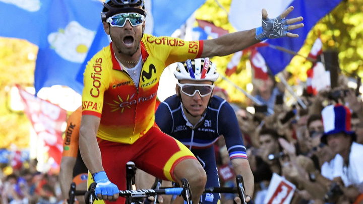 Alejandro Valverde, Campeón del Mundo / Efe