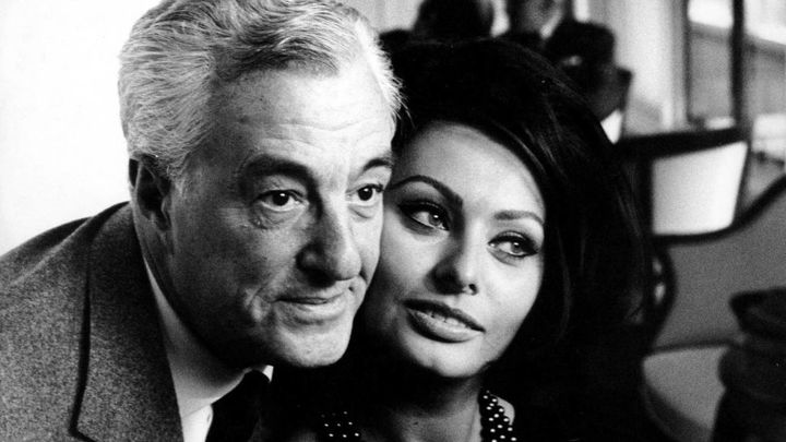 Sofía Loren y Vittorio de Sica