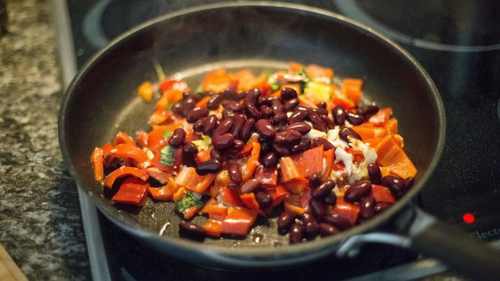 judías con verduras