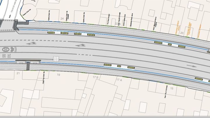 Tramo que va desde Fuencarral hasta Clavel