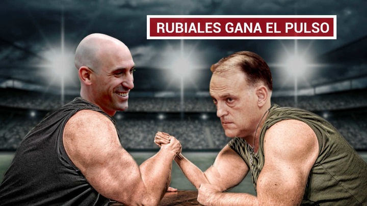 Luis Rubiales y Javier Tebas