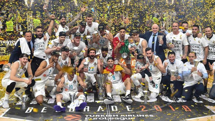 Real Madrid, campeón de la Euroliga 2018
