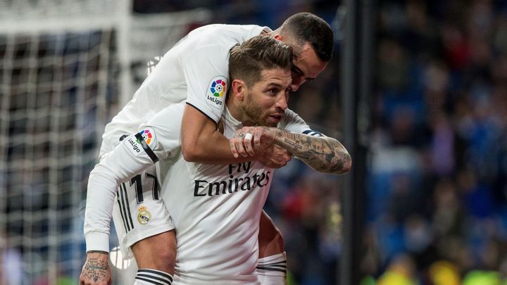 Sergio Ramos y Lucas Vázquez