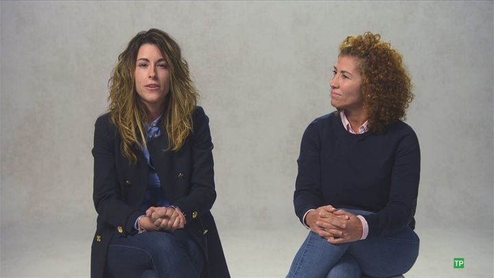 Rosana García-Hierro y Cristina Romero. / Telemadrid