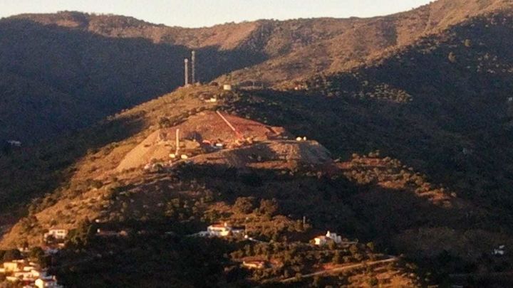 Zona de rescate de Julen en Totalán (Málaga) / Javier de la Fuente / Telemadrid