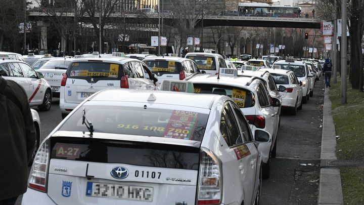 Huelga de taxistas