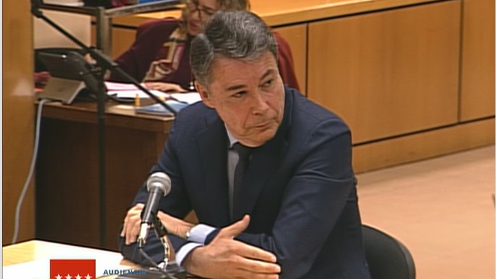 Ignacio González, en el juicio de los espías