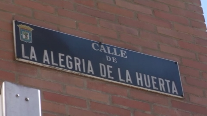 Calle de la Alegría de la Huerta, una de las más curiosas de la capital