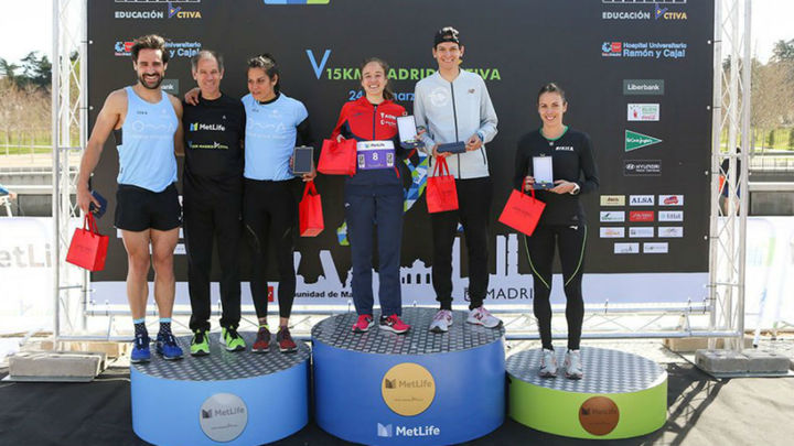 Podio de la Met Life