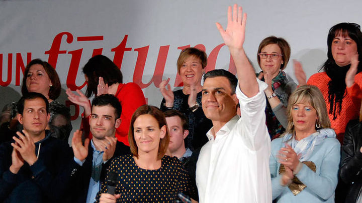 Pedro Sánchez gana las primarias del PSOE