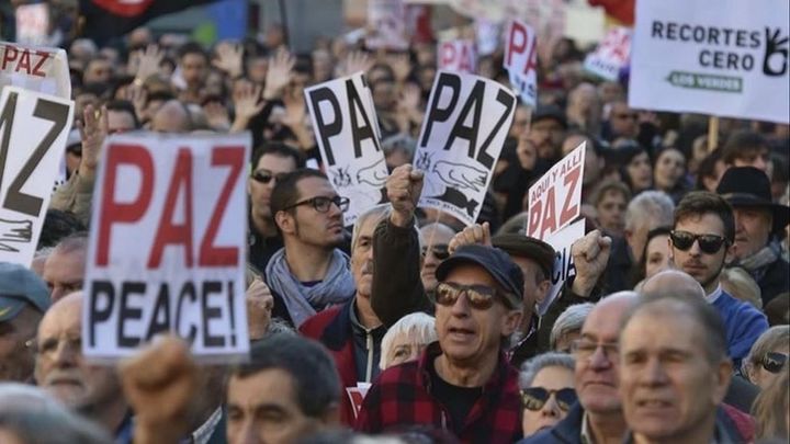 Manifestación de la Guerra de Irak / EFE