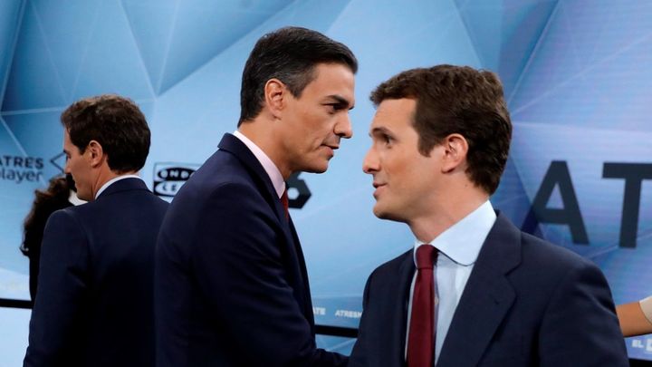 Pablo Casado y Pedro Sánchez