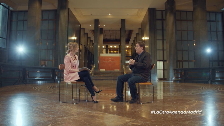 María Rodríguez Vico junto a Luís García Montero