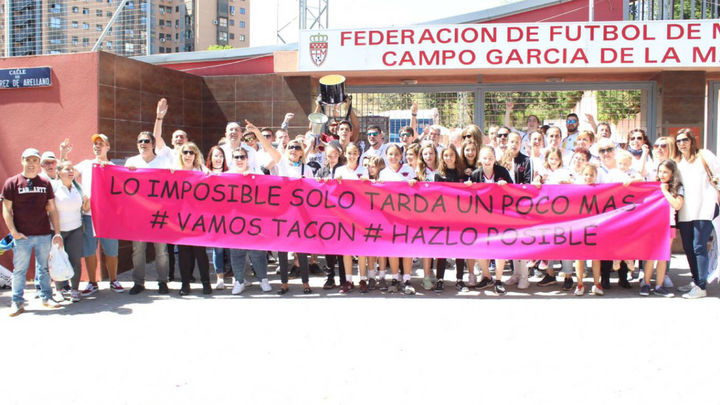 Afición del CD Tacón