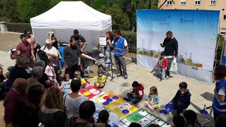 Actividad infantil en Las Vistillas