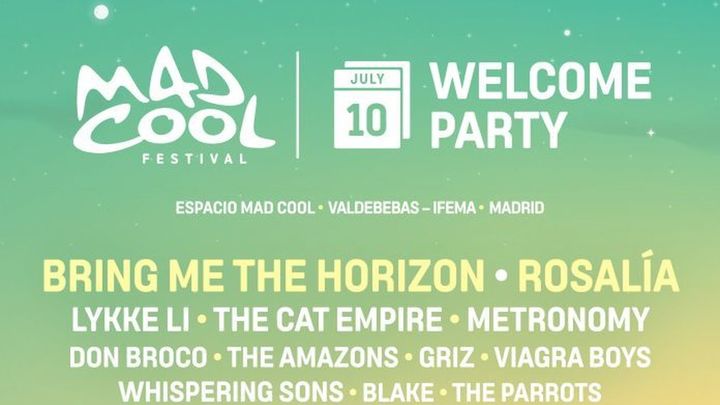 Welcome Party de Mad Cool Festival
