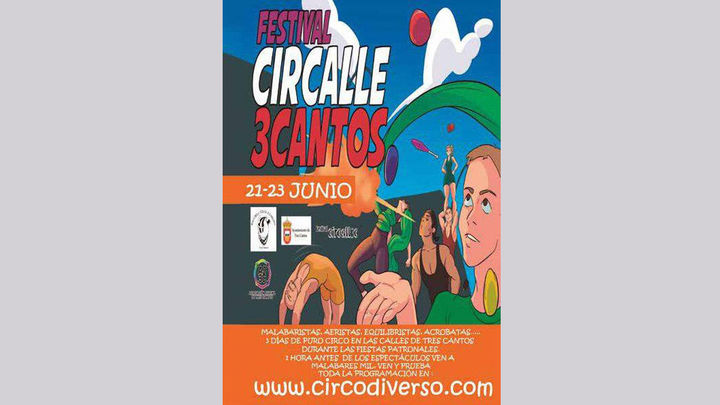 Festival de circo en Tres Cantos en sus fiestas patronales de junio