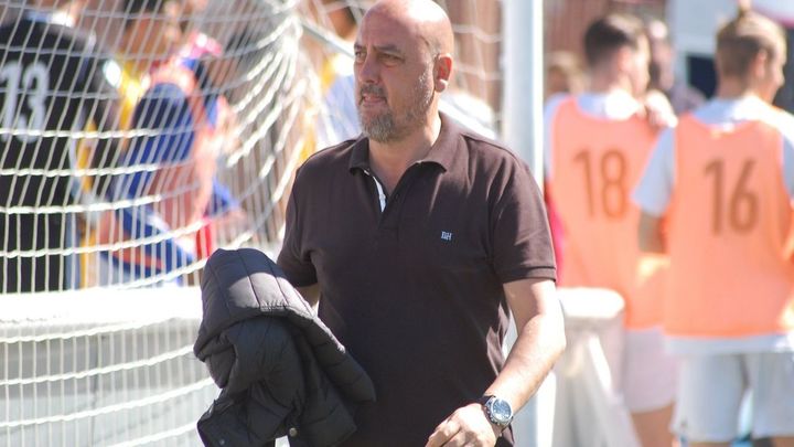 Emilio Ferreras antes de un encuentro / Alcobendas Sport