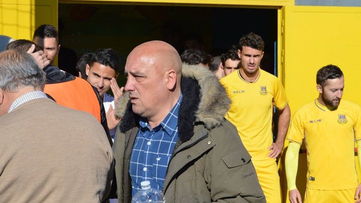 Emilio Ferreras en un partido frente al filial del Alcorcón / Alcobendas Sport