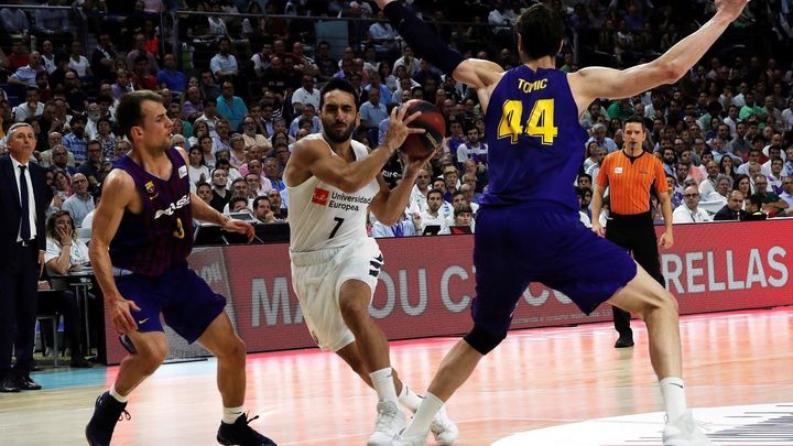 Campazzo ante el Barcelona / Efe