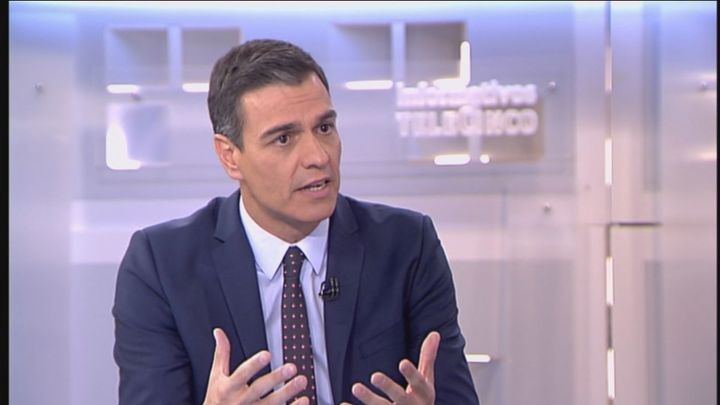 Pedro Sánchez en Telecinco