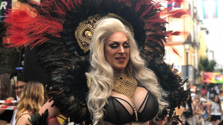 Chumina Power, presentadora Carrera de Tacones 2019 / Álvaro Martínez