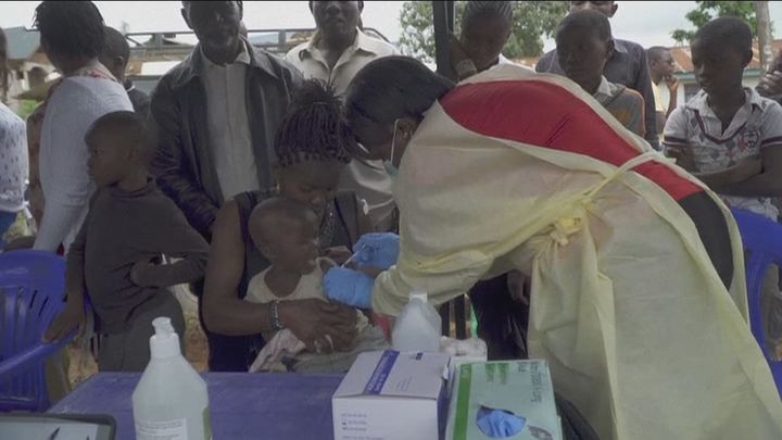 Vacunación en el Congo