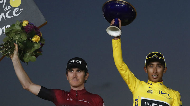 Geraint Thomas y Bernal