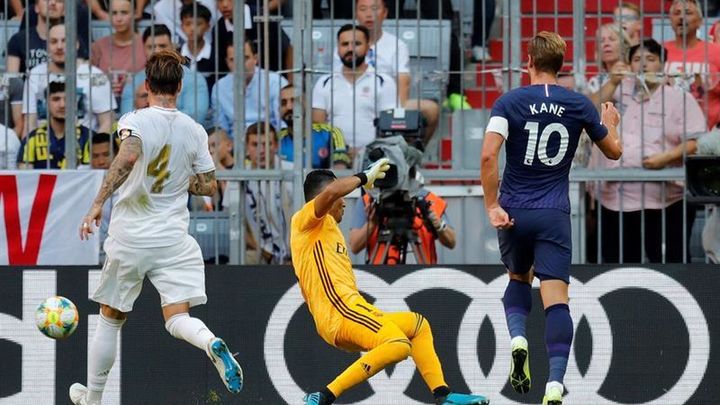 Gol de Kane, del Tottenham contra el Real Madrid