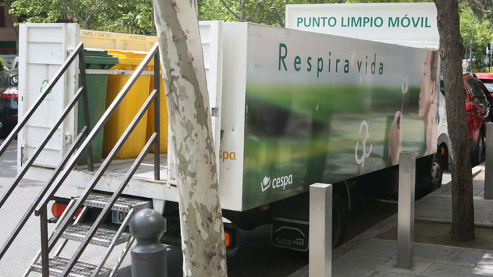 Punto limpio móvil / Ayuntamiento de Tres Cantos