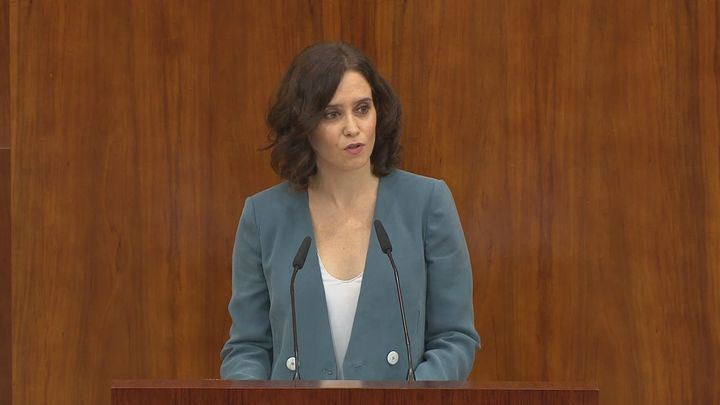 Isabel Díaz Ayuso / TELEMADRID