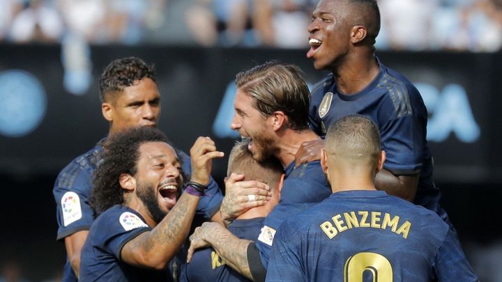 (1-3) El Real Madrid inicia con firmeza en Balaídos