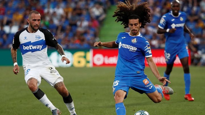 1-1. El Getafe sigue sin conocer la victoria tras empatar con el Alavés / Efe