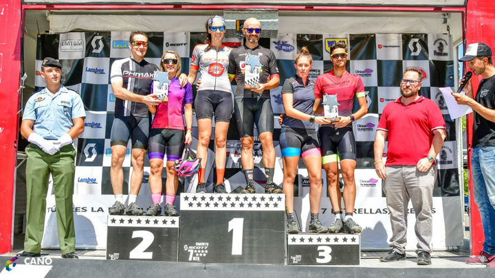 Vencedores de la la prueba en Paracuellos