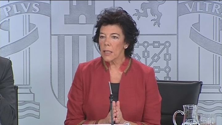 Isabel Celaa, ministra de Educación y portavoz del Gobierno
