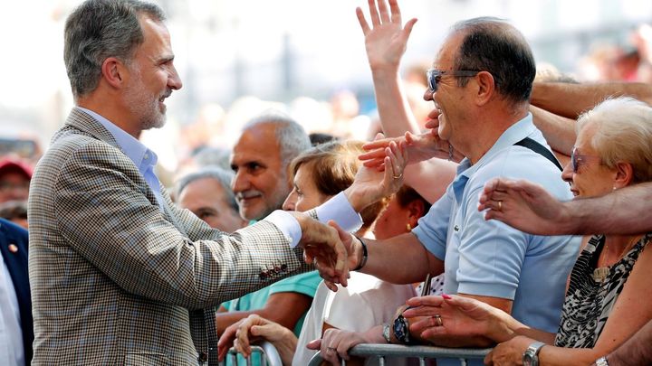 El rey Felipe VI visita Arganda tras las últimas inundaciones / Redacción