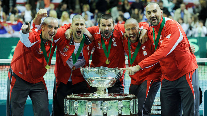 Serbia, campeona de la Copa Davis en 2010