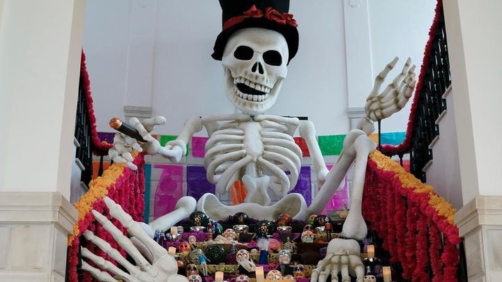 mural de muertos