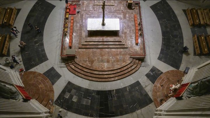 El Valle de los Caídos reabre este martes tras la exhumación de Franco
