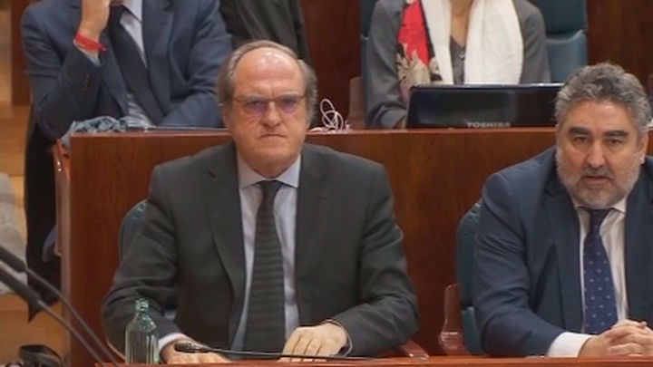 Ángel Gabilondo, portavoz del PSOE en la Asamblea de Madrid