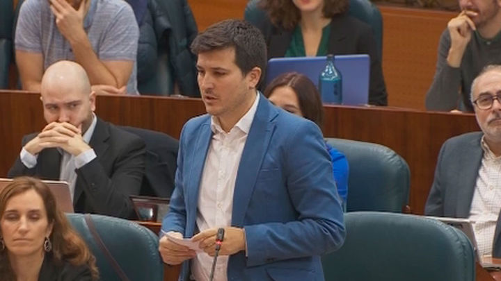 Pablo Gómez Perpinyà, portavoz de Más Madrid en la Asamblea de Madrid