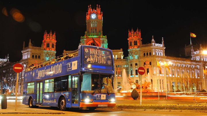 Naviluz, una de las atracciones de la navidad en Madrid