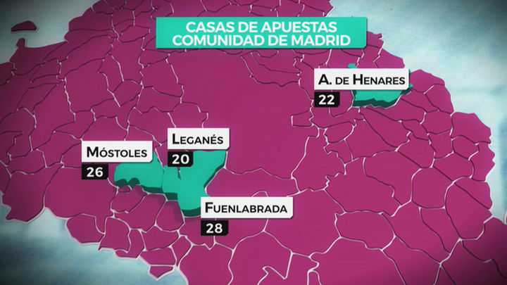 mapa casas de apuestas