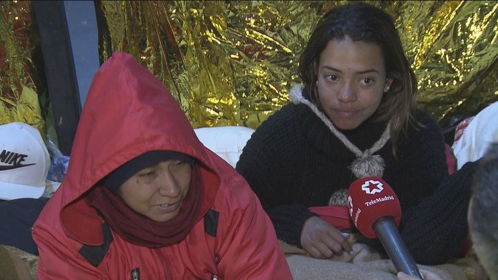 Durmiendo en al calle