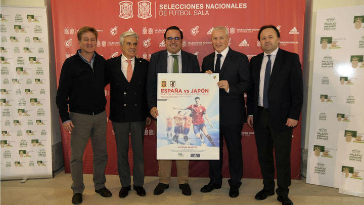 Presentación del amistoso España-Japón en Boadilla del Monte / Ayuntamiento de Boadilla