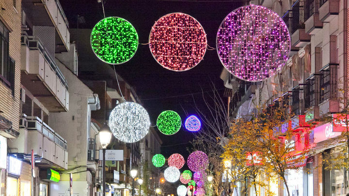 Iluminación navideña en Leganés