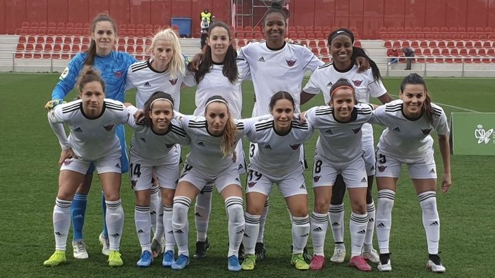 Once del CD Tacón en su visita al Atleti / @CD_Tacon